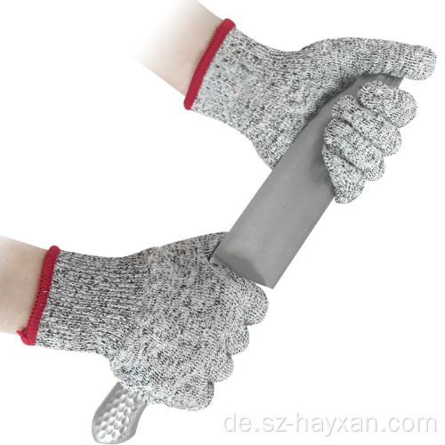 Anti-Schneid-HPPE-Handschuhe für die Holzbearbeitung